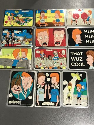 12 Vintage Beavis And Butt - Head Stickers Rare 90s