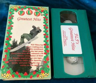 Very Rare Flf Greatest Hits Vhs Compilation Best Of Snowboarders Bands & More