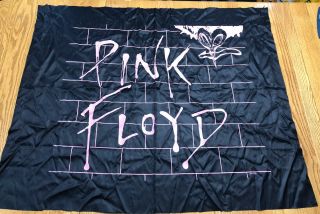 Pink Floyd The Wall Concert Banner Flag Tapestry 45x44 From The 80’s Rock L@@k