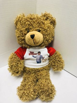 Rod Stewart Rockin’ In The Round Teddy Bear Plush T Shirt Collectible 2007