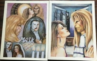 Beauty And The Beast Tv Fanzine Mask Tales From The Underworld 1,  3,  4,  6 & 8.