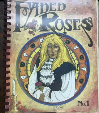 Beauty and the Beast TV Show Fanzines Faded Roses 1,  2 and 3 2