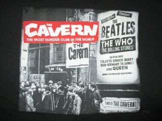 The Cavern Featuring The Beatles The Who The Rolling Stones Queen (xl) Shirt
