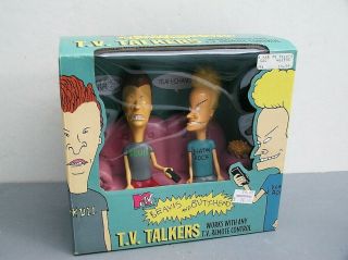 Vintage 1996 Mtv Beavis & Butt - Head Tv Talkers Box & Instructions