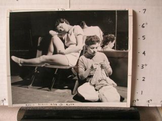Cbs Tv Show Photo 1950s Toast Of Town Ed Sullivan Toastette Dancers Knitting 2