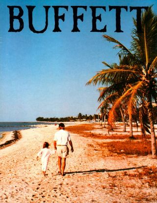 Jimmy Buffett 1987 A Pirate Looks At Forty Tour Concert Program Book / Near