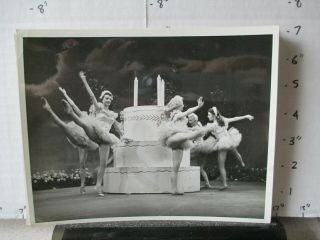 Cbs Tv Show Photo 1950s Toast Of Town Ed Sullivan Dancers Birthday Cake