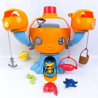 Octonauts Octopod Adventure Playset Figures Accessories Toy Complete Set