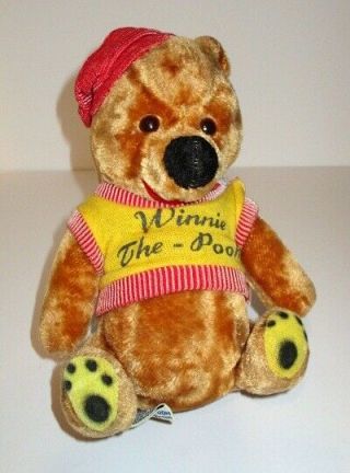 Vintage 1950s 1960s Winnie The Pooh Plush Stuffed Animal J.  Swedlin Gund Disney