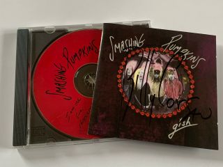 The Smashing Pumpkins - Gish Cd Album (signed Autographed) By Billy Corgan