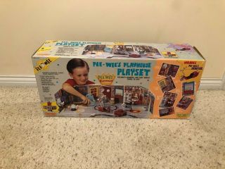 Vintage 1988 Pee Wee’s Playhouse Fold Out Play Set -