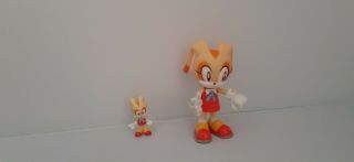 Sonic The Hedgehog Cream The Rabbit Figure Set Toy Island Japan Gachapon Rare