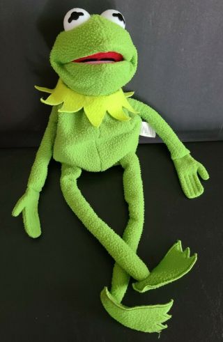 Rare Sababa Toys Full Body Kermit The Frog Hand Puppet Plush Toy Official 2003