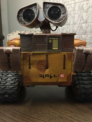 Disney Pixar Interactive Wall - E Figure Toy With Remote Control