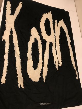Korn Logo Flag Banner 42”x30”