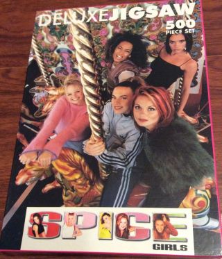 Spice Girls Deluxe Jigsaw Puzzle Official Spice Merch 500 Piece Set