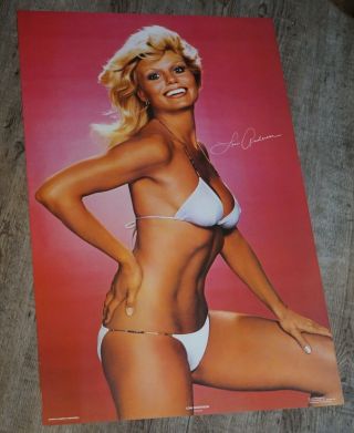 1978 Loni Anderson Swimsuit 21 " X 32 " Poster