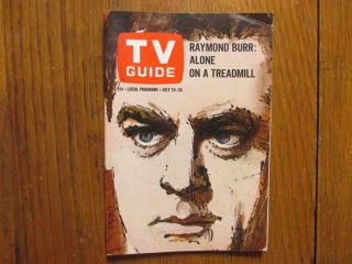 July 24,  1965 Tv Guide (perry Mason/the Addams Family/the Munsters/laurie Sibbald