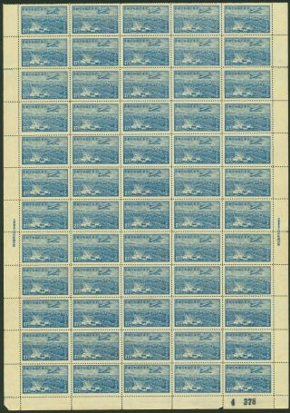 1946 Shanghai Dah Tung Print Airmail Blk Of 60,  Chan A58