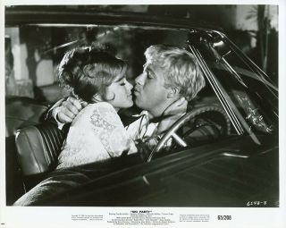 Deborah Walley Aron Kincaid Kiss In Car Ski Party 1965 Aip Movie Photo