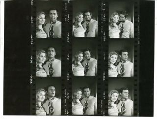 Robert Wagner Johnine Leigh Avery It Takes A Thief 1967 Abc Tv Photo Proofsheet