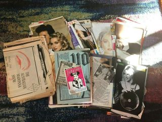 Madonna Assorted Vintage Clippings From The 80 