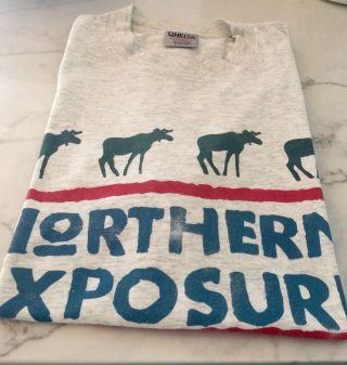 Vintage Northern Exposure T Shirt - - Cicely Alaska Size L