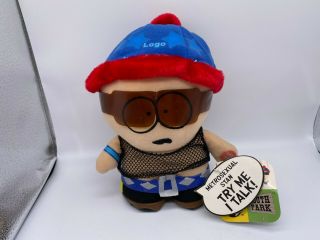 Rare South Park Talking Metrosexual Stan Plush Toy Doll Figure 41118