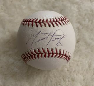 Meat Loaf Signed Mlb Baseball Rare Autograph