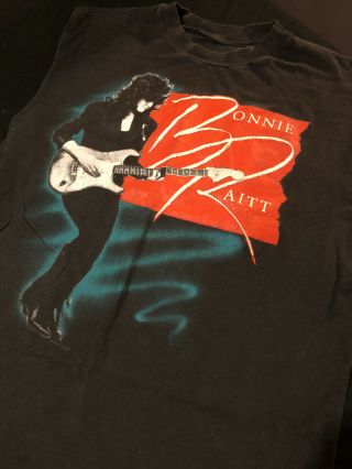 Bonnie Raitt 1990s Tour Muscle Shirt Vintage