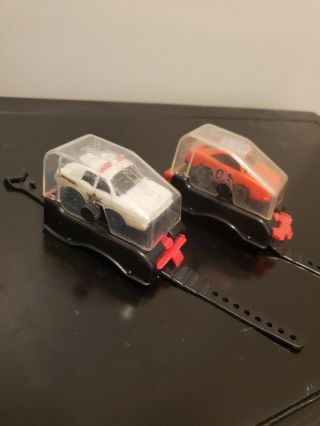 Dukes Of Hazzard Wrist Racers - General Lee And 2 Police Cars