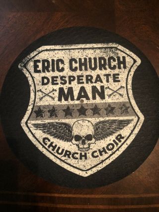 Eric Church Church Choir Desperate Man Turntable Mat