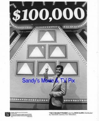 Dick Clark Fantastic Tv Photo $100,  000 Pyramid