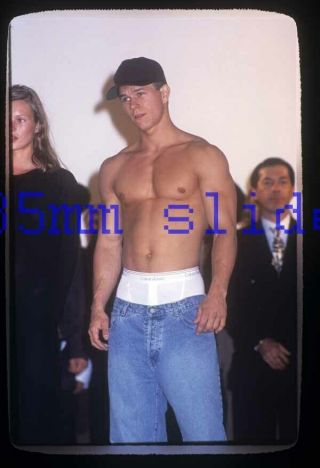 6423,  Marky Mark Wahlberg,  Barechested,  Shirtless,  Or 35mm Transparency/slide