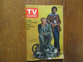 Marc - 1973 Tv Guide Mag (sanford And Son/joan Darling/mary Ann Mobley/barbara Rush