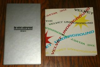 The Velvet Underground What Goes On 3 Cd Box Set Raven,  Lyric Book & Mini Cd