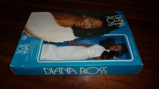 1977 Mego Corp.  Diana Ross 12 1/4 " Doll In Orig.  Packaging Box 76000