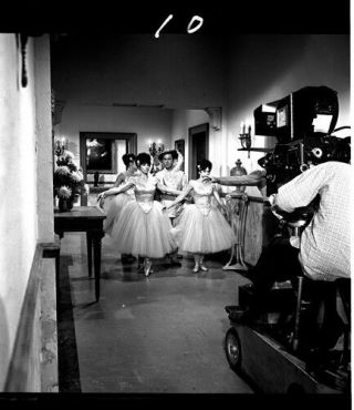 Don Adams Ballet Dancer Filming On Set Get Smart Rare 1967 Nbc Tv Photo
