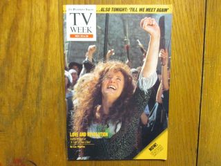 Nov.  - 1989 Philadelphia Inquirer Tv Week Mag (kathie Kriegel/a Tale Of Two Cities