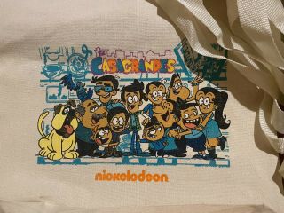 Limited Edition - Nickelodeon Casagrandes (The Loud House) Canvas Tote Bag RARE 3
