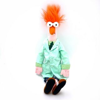 Sababa Toys The Muppets Beaker Scientist Plush Doll Toy 18” Jim Henson