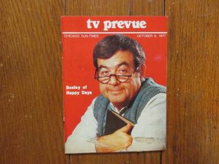 Oct - 1977 Chicago Sun - Times Tv Mag (tom Bosley/happy Days/martin Potter/on Our Own