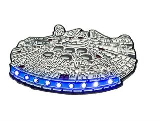 Star Wars Jewelry Millennium Falcon Light Up Lapel Pin