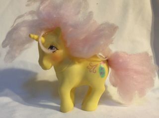 Mlp My Little Pony.  Vintage G - 1 Perfume Puff Red Roses - Vgc - Rare 1988 Unicorn