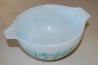 Pyrex Amish Blue Butterprint 1 - 1/2 PT Mixing/Nesting Bowl 441 Vintage EUC 2