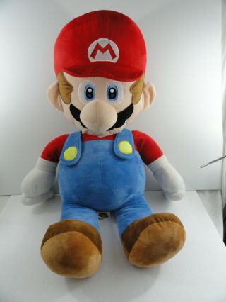Nintendo Licensed Giant Jumbo Sized Mario 36 " Large Plush Toy