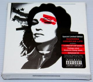 Madonna - American Life - X1 Limited Edition Cd Box Set - With Poster -