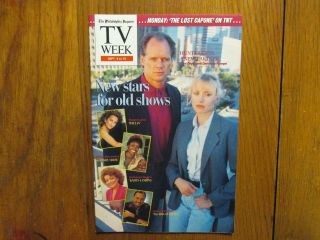 Sept 9 - 1990 Philadelphia Inquirer Tv Week Mag (hunter/darianne Fluegel/fred Dryer