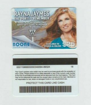 Nashville Rayna Jaymes Connie Britton Screen The Parts I Remember Gift Card
