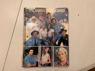 Vintage Dukes Of Hazzard Spiral School Notebook (1981)